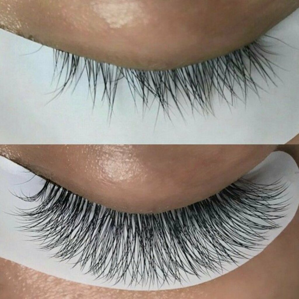 Красивый глаз с ресницами