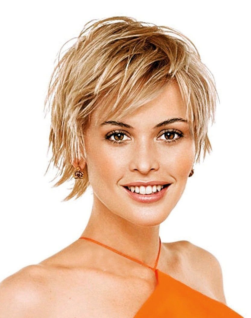 Стрижка каприз на короткие тонкие волосы