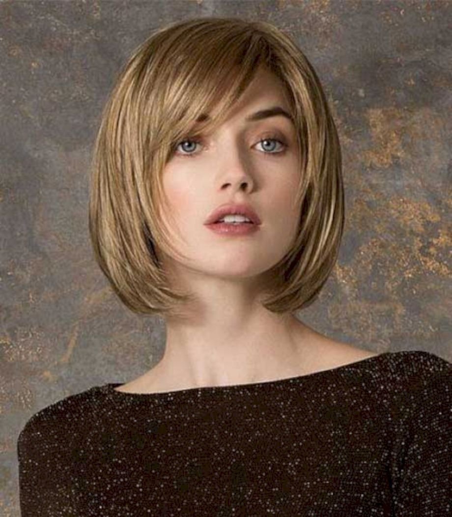 Стрижка градуированное каре Каскад Боб