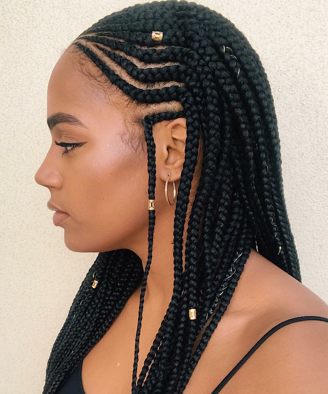 Cornrows косички африканские