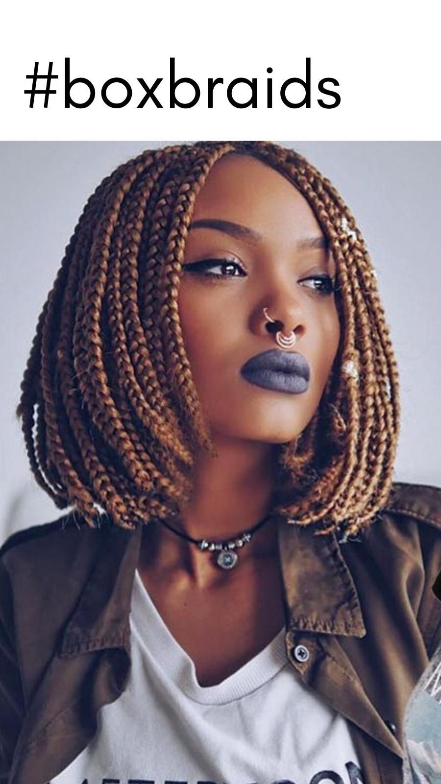 Box Braids каре