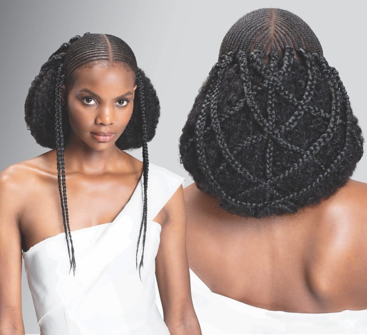 На голове у темнокожих завязка