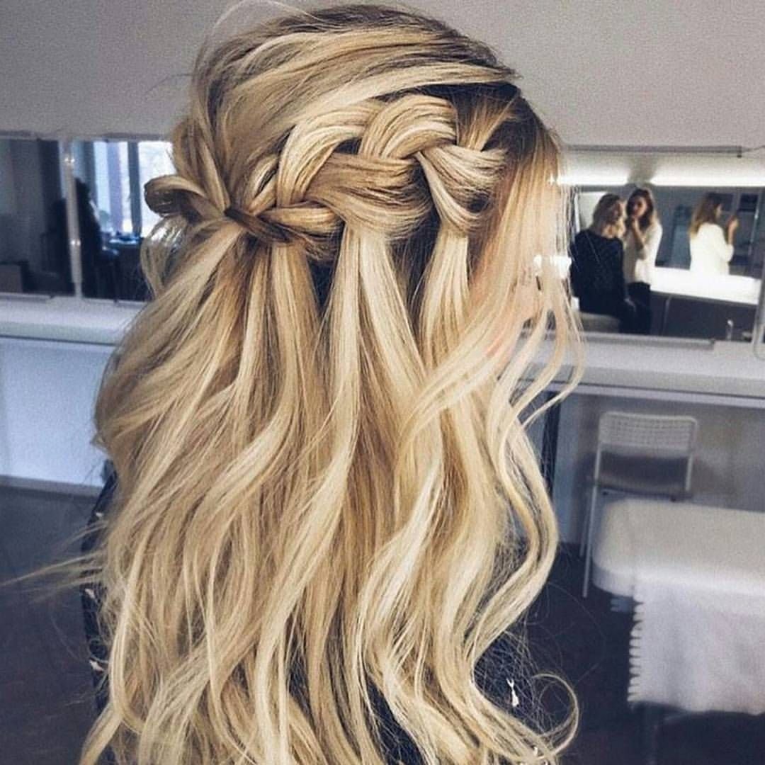 Прическа колосок и Локоны