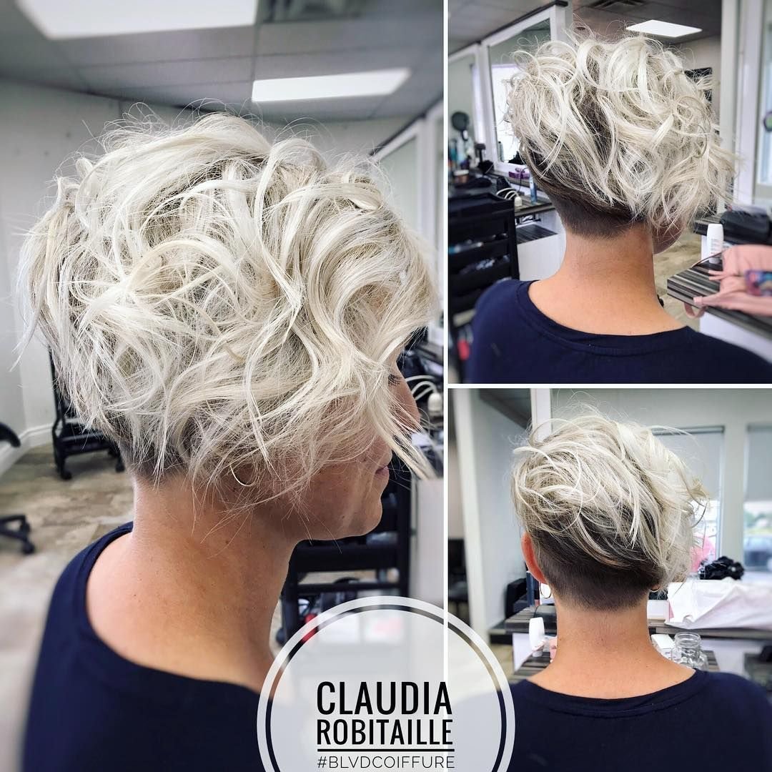 Локоны на стрижку Пикси