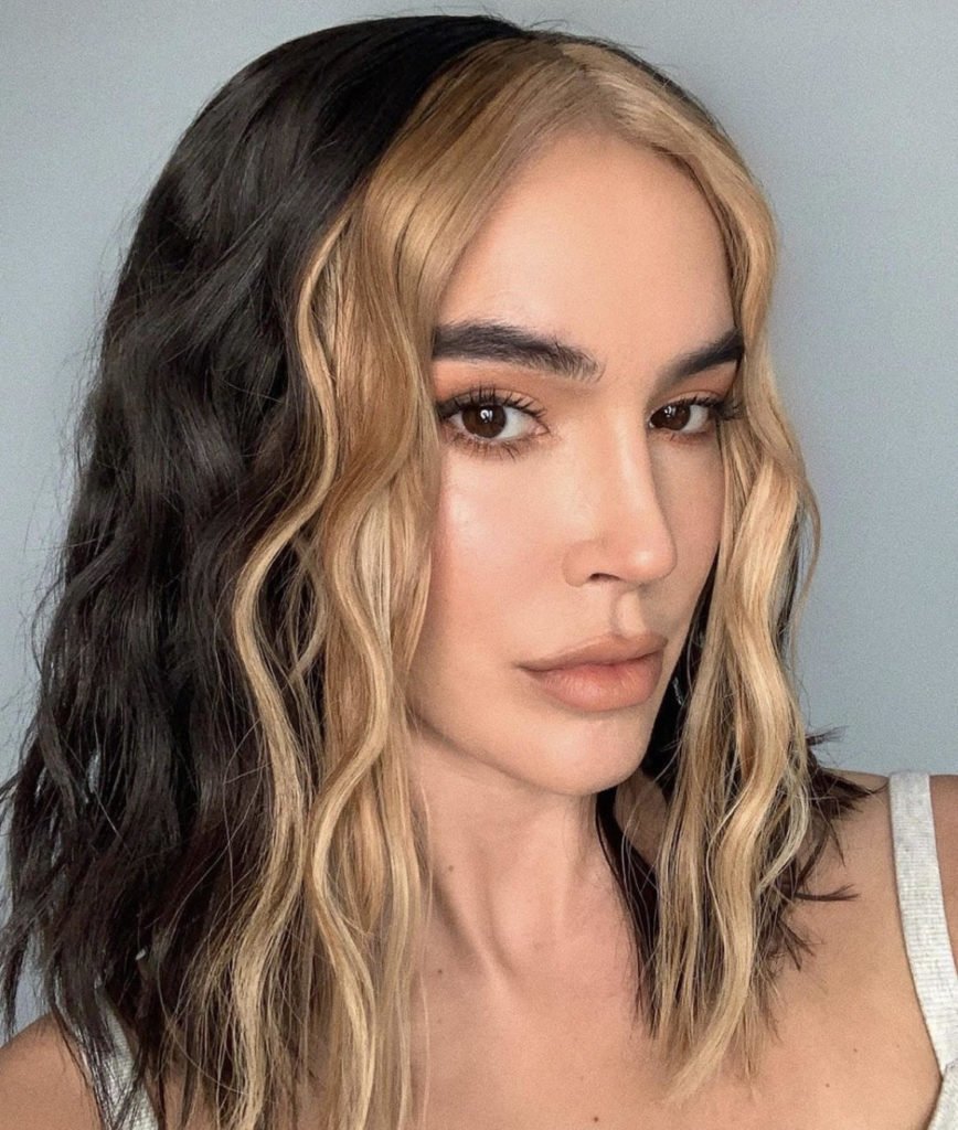 Осветленные передние пряди тик ток 2020