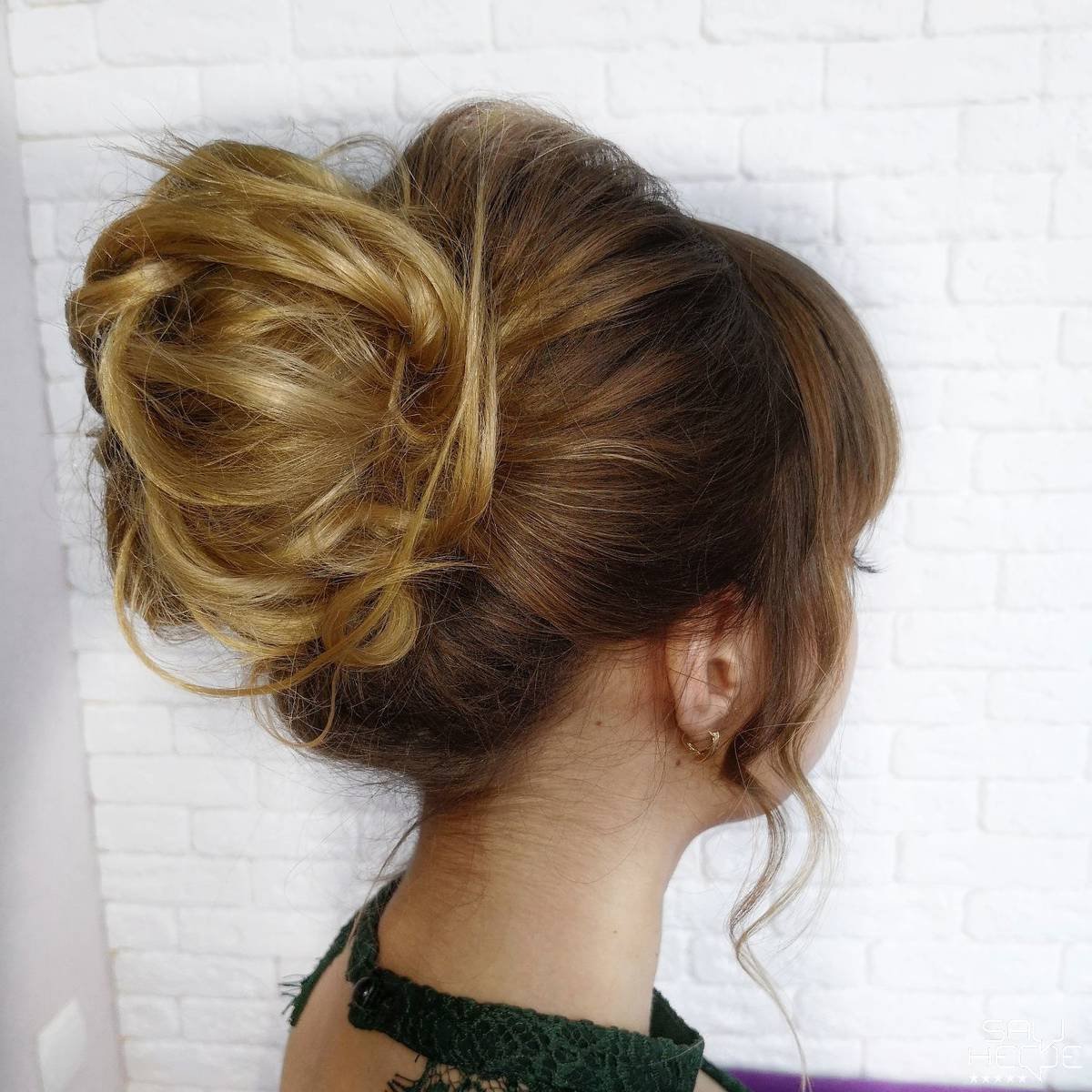 Обратные прически