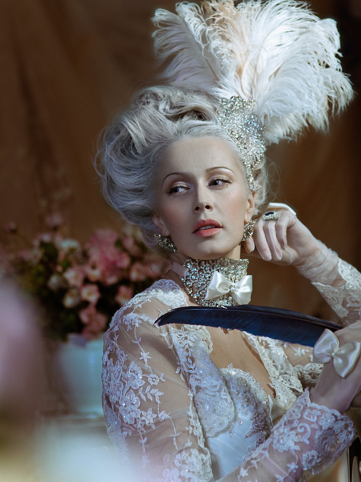 Мария-Антуанетта прически рококо