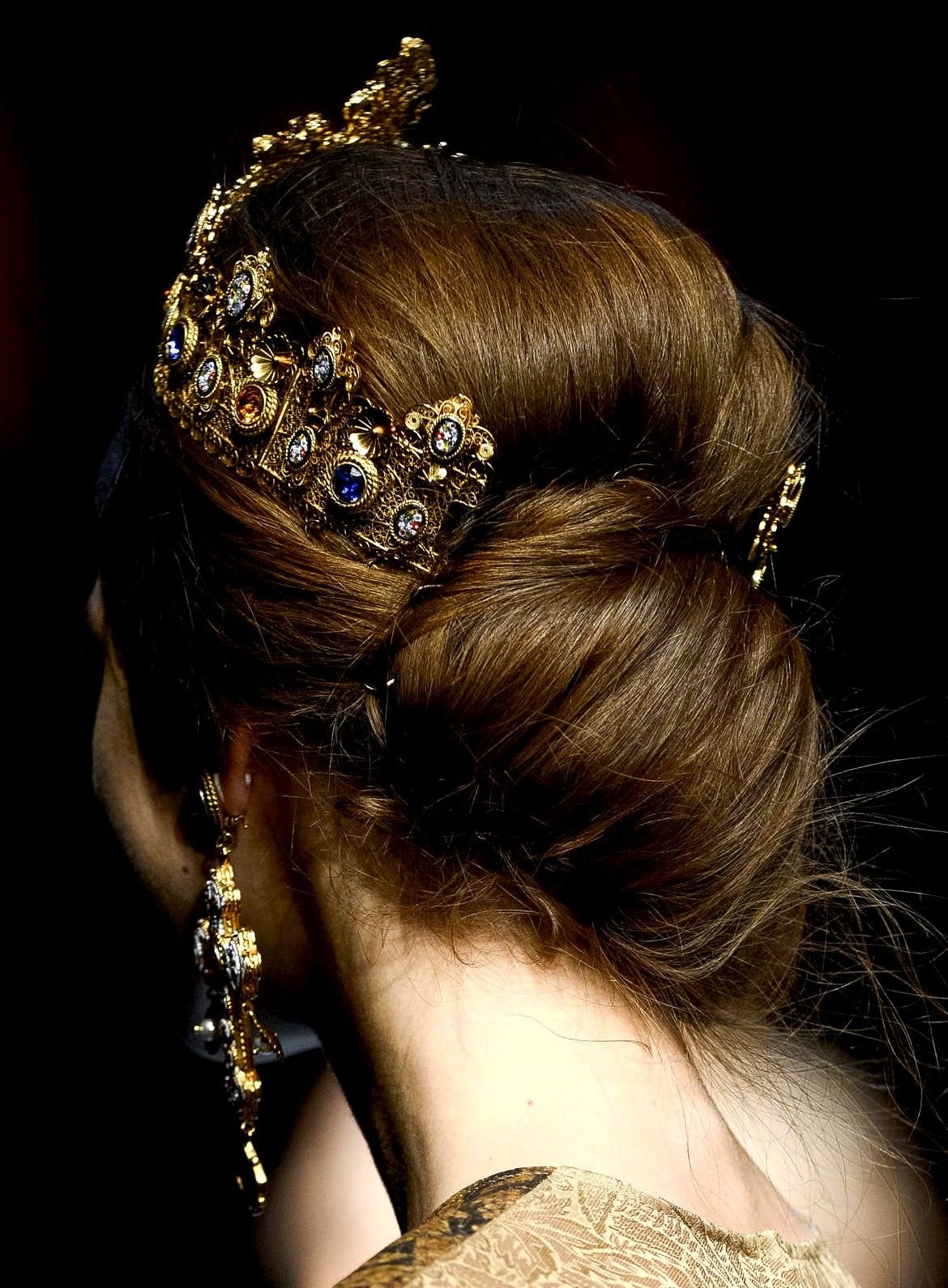 Средневековые украшения для волос