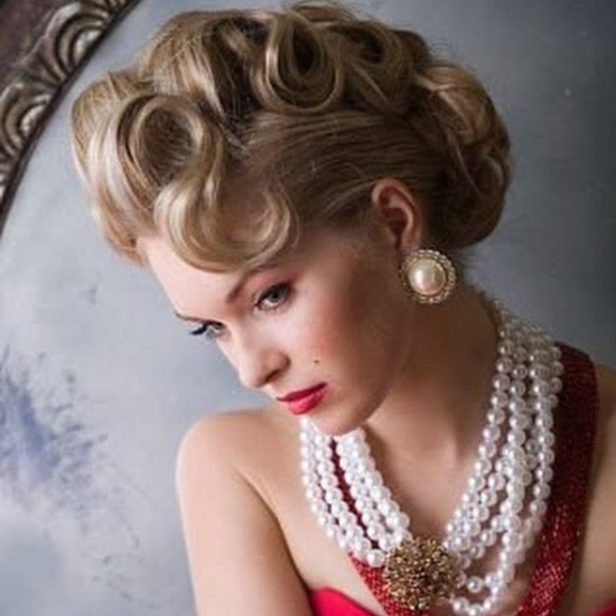 Элегантный стиль прически