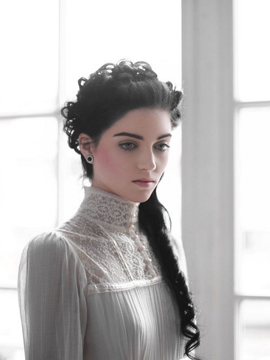 Прически в викторианском стиле