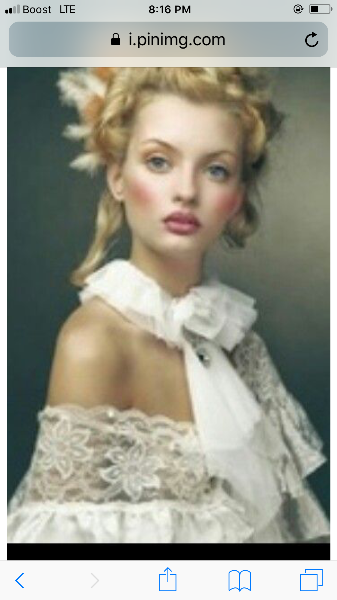 Макияж в викторианском стиле