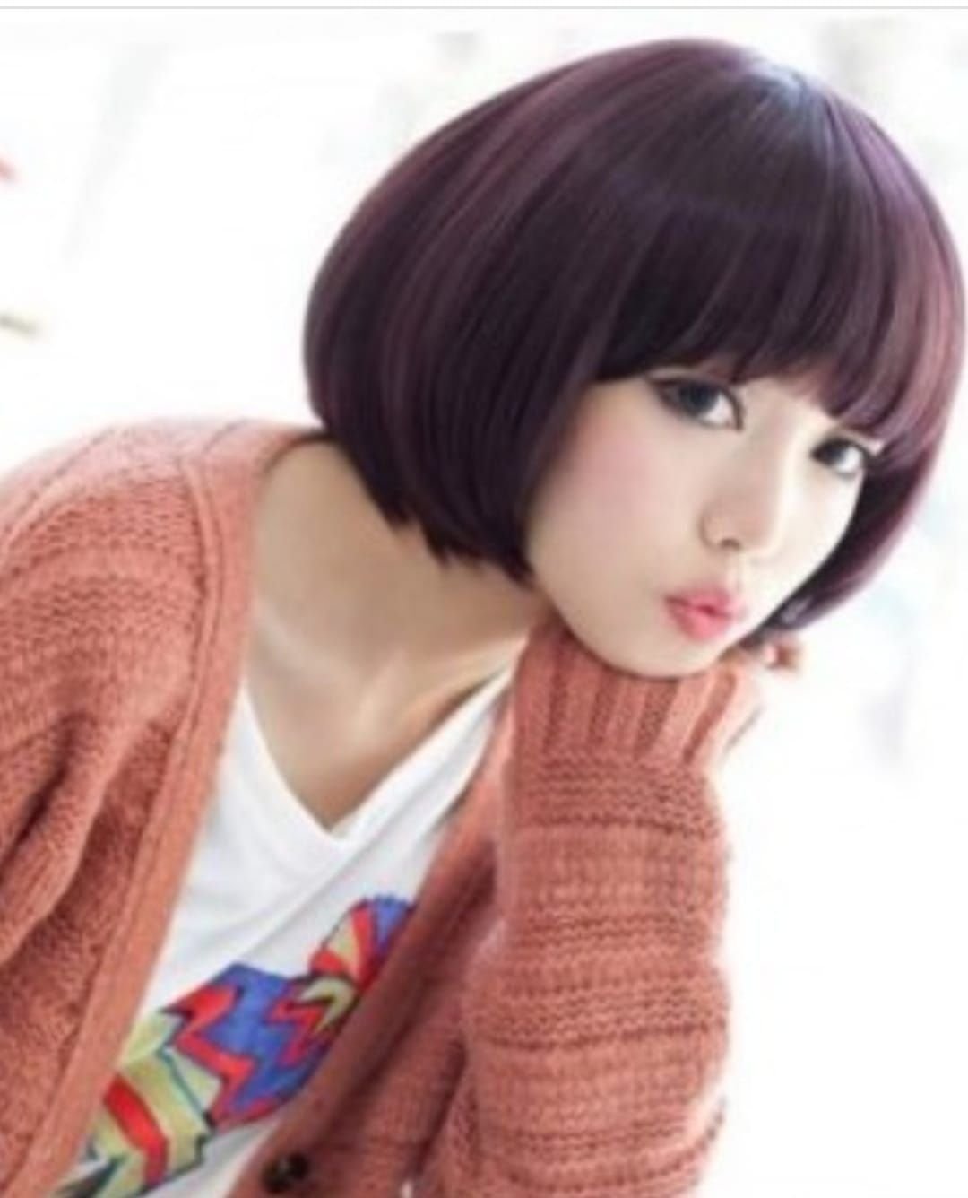 Каре с челкой Япония