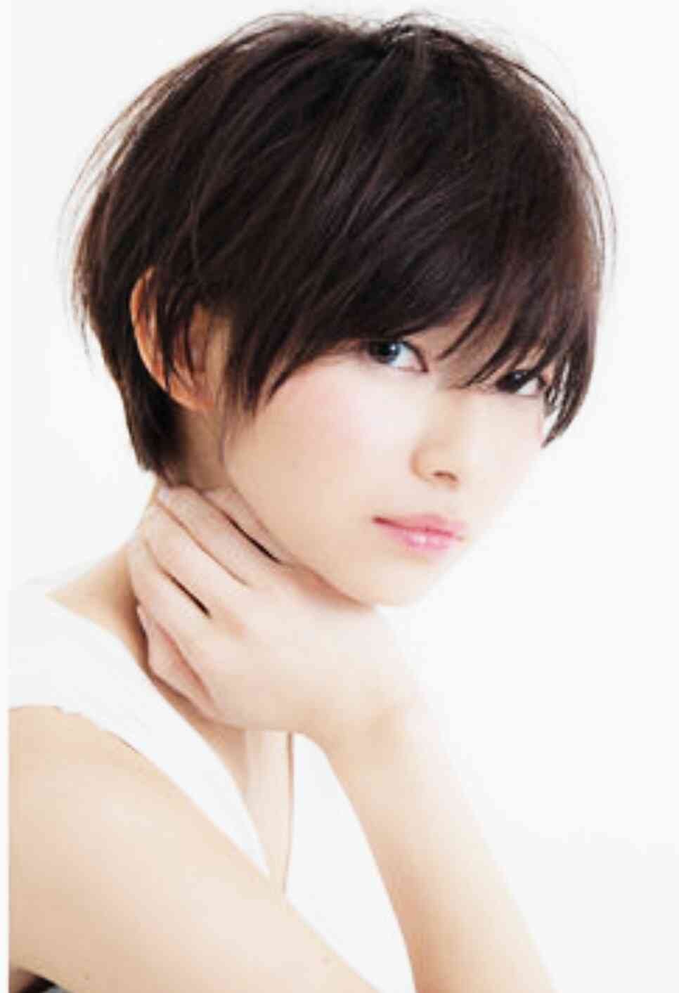 Японские женские короткие стрижки