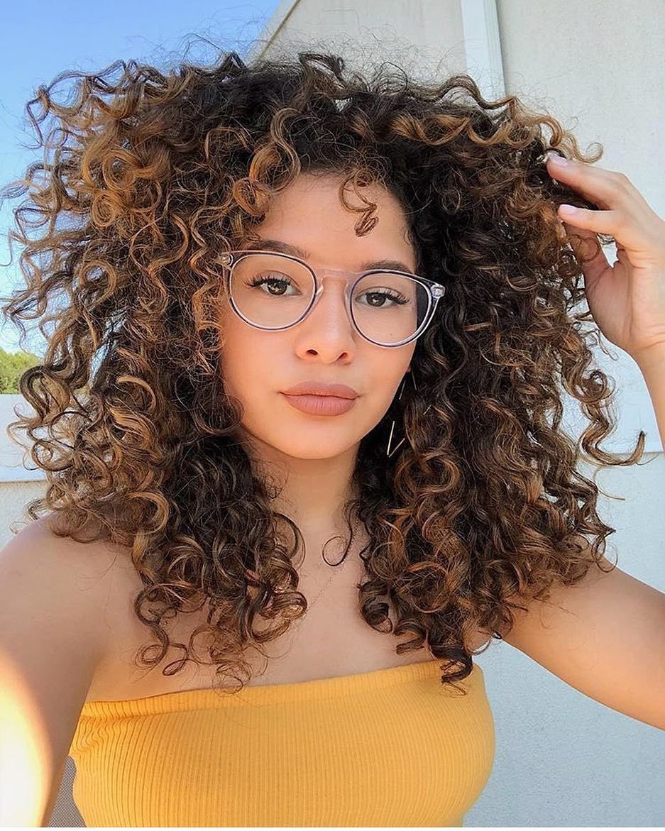 Афро кудри Ханна