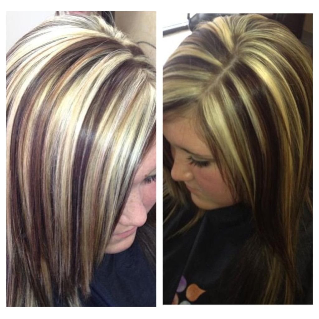 Каре Боб удлиненное мелирование