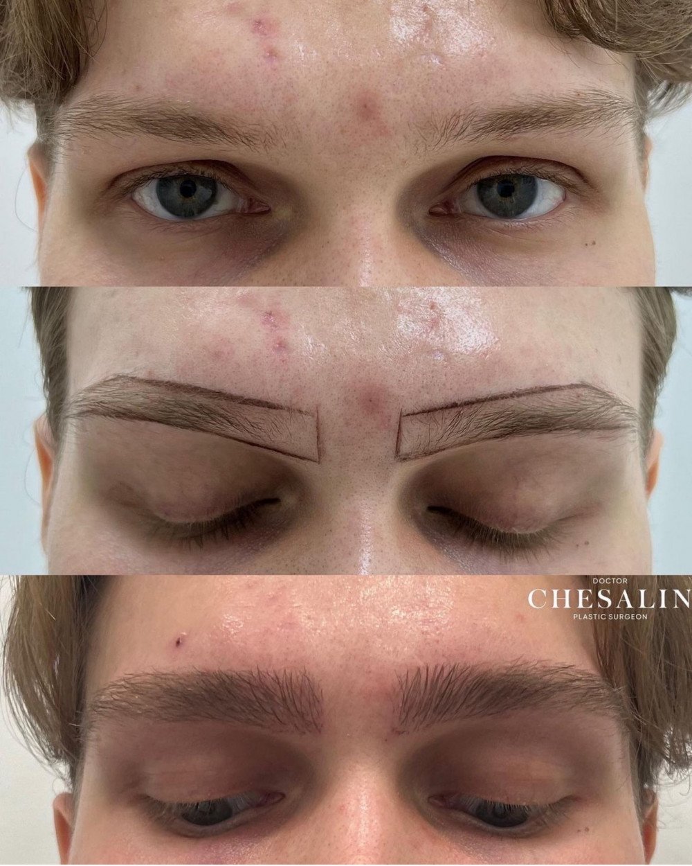 Мария Погребняк брови