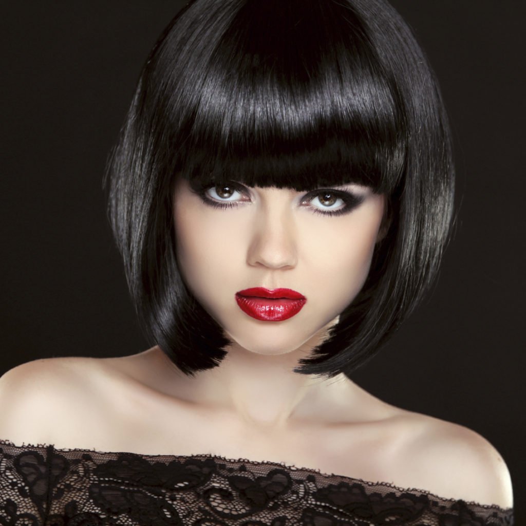 Прическа каре красивая