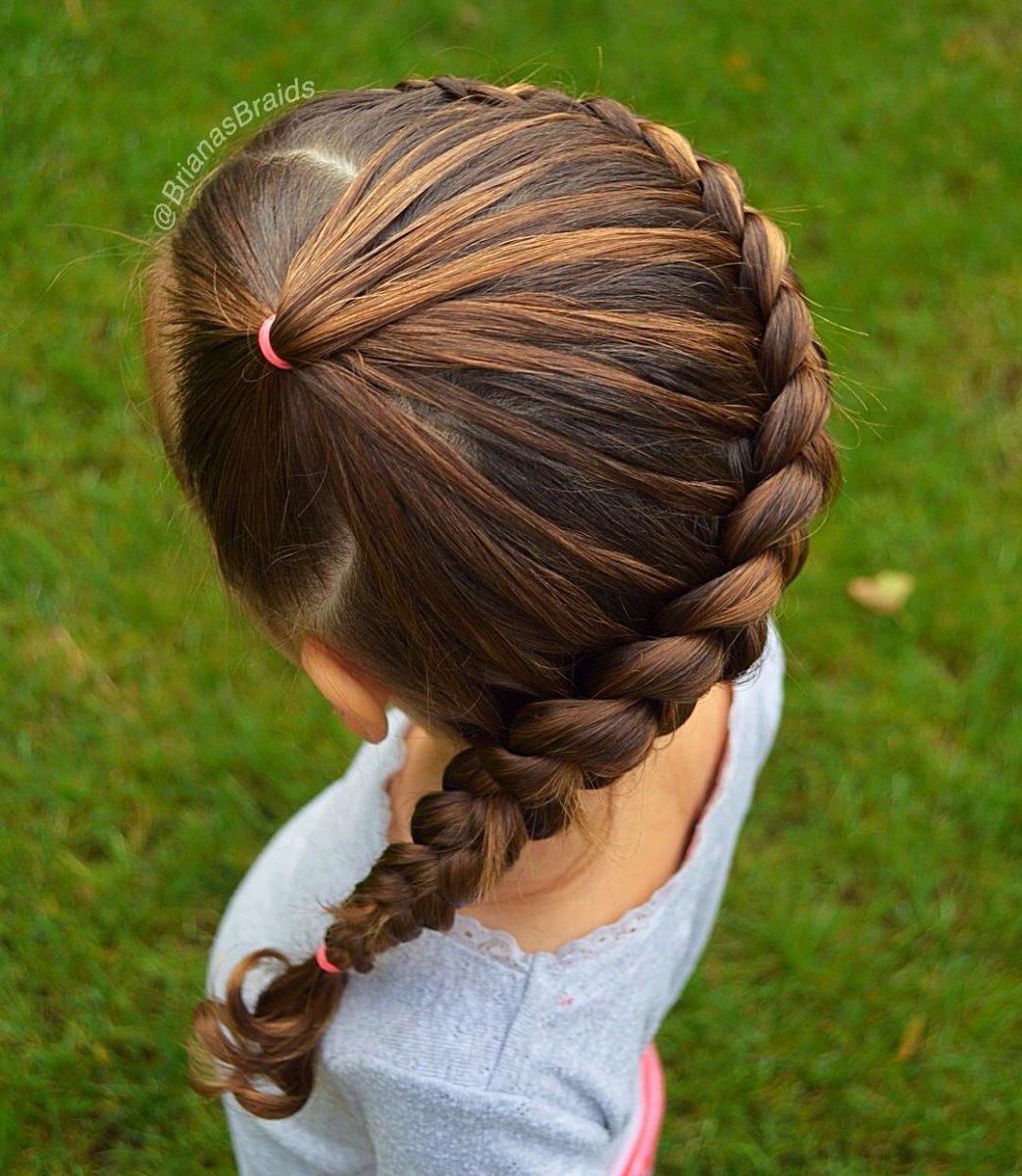 Простые причёски для девочек