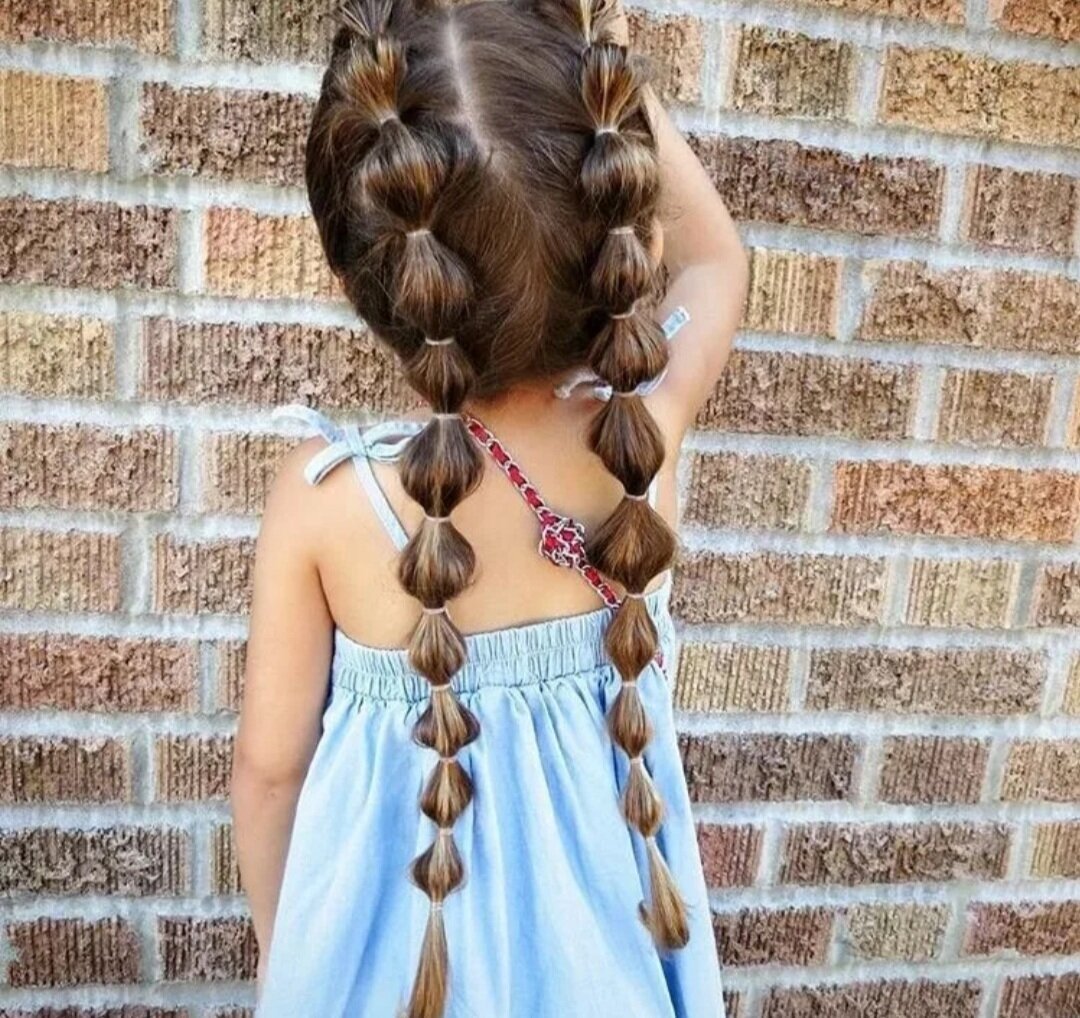 Причёски для девочек пошагово