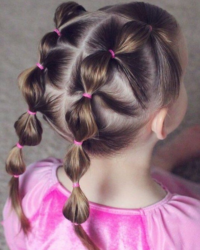Простые причёски для девочек