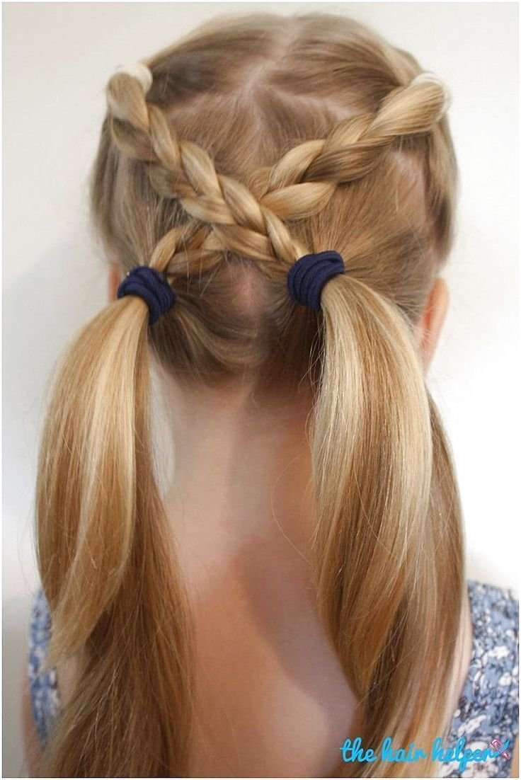 Причёски для девочек в садик