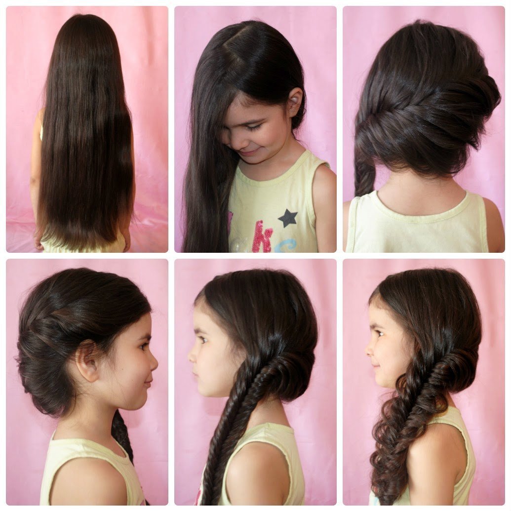 Причёски в садик на каждый день