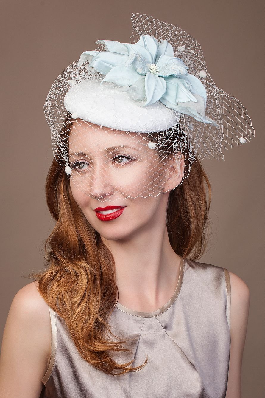 Свадебная шляпка