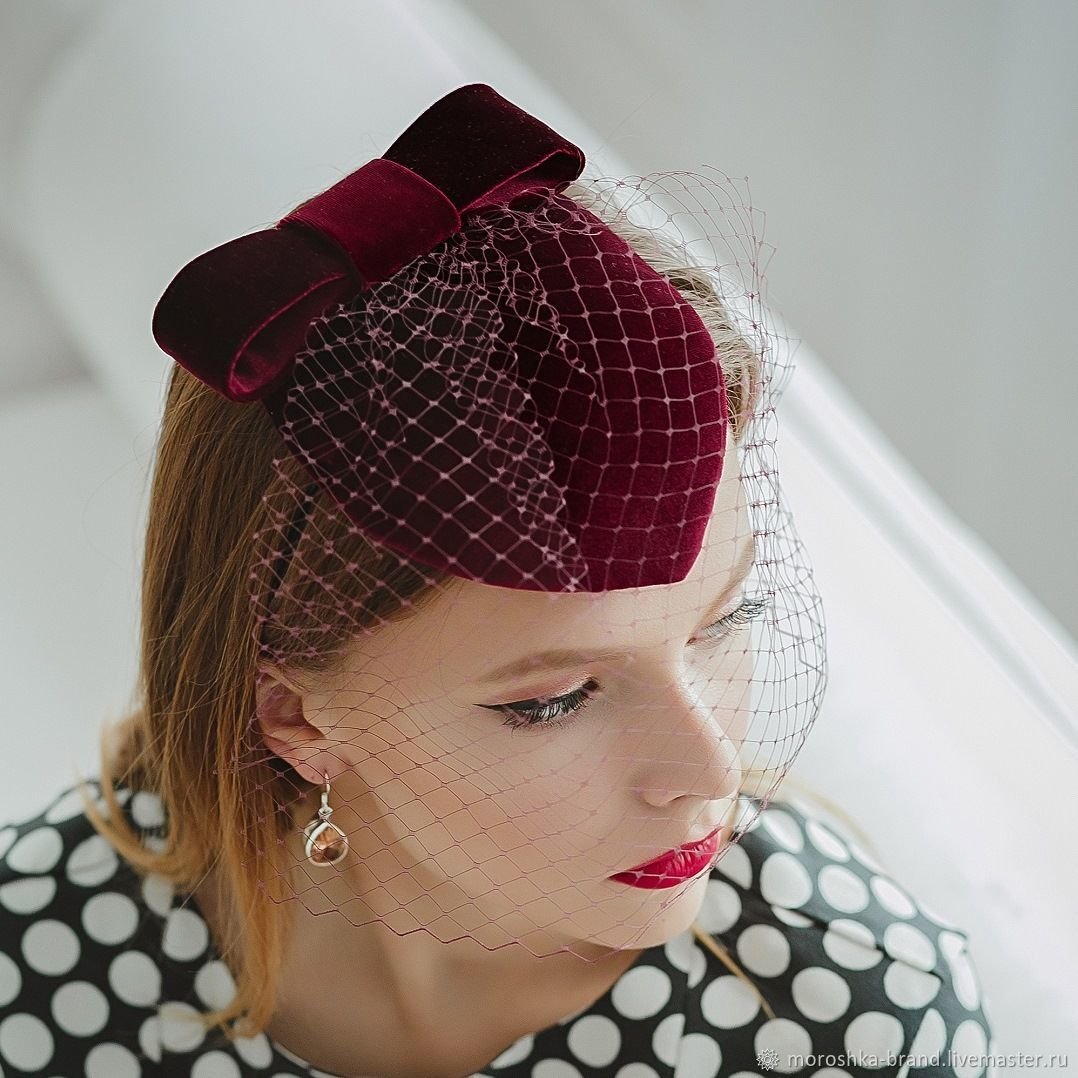 Свадебные шляпки и вуалетки