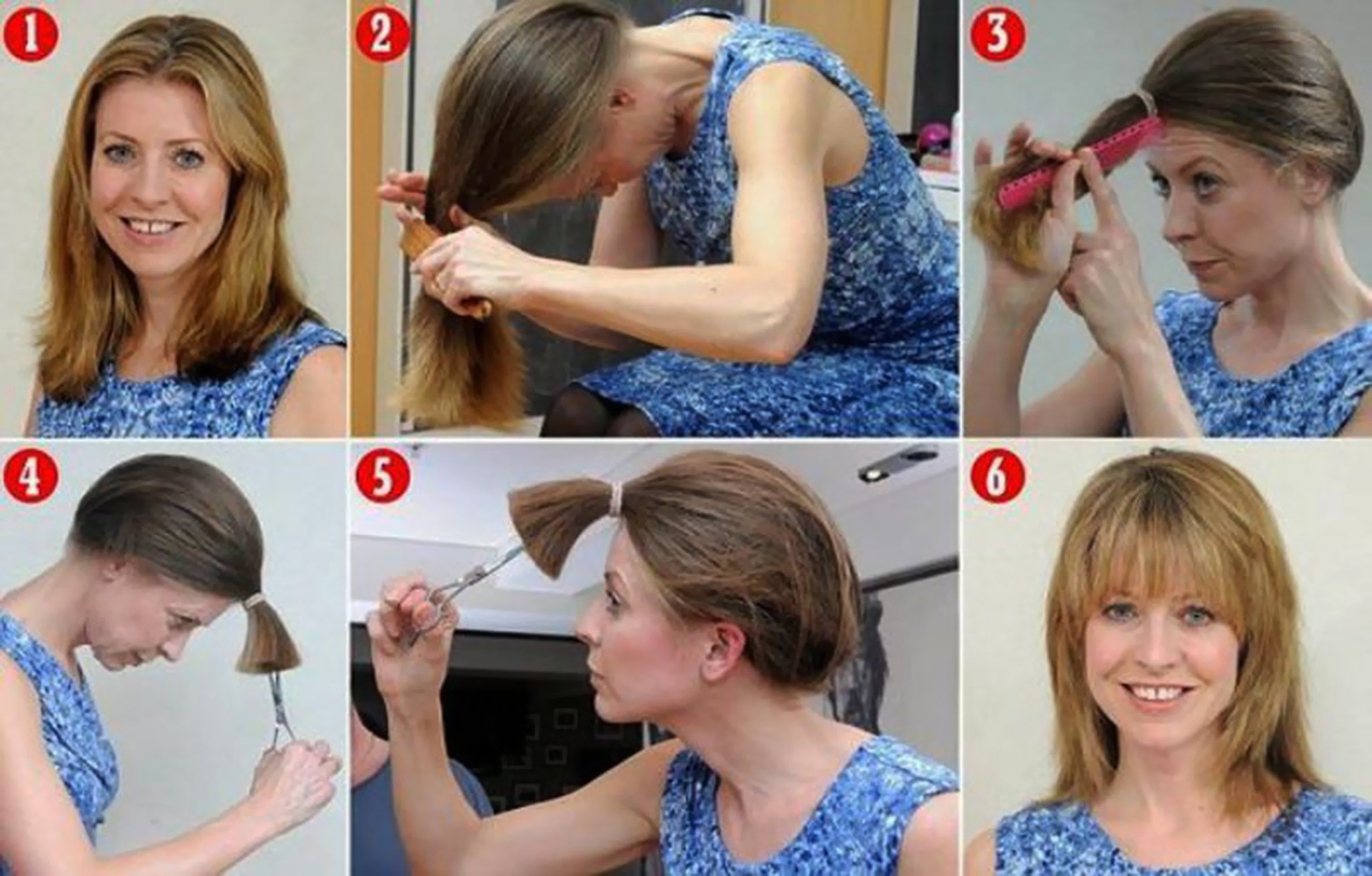 7 способов, как подстричь волосы самой, ничего не испортив | VK