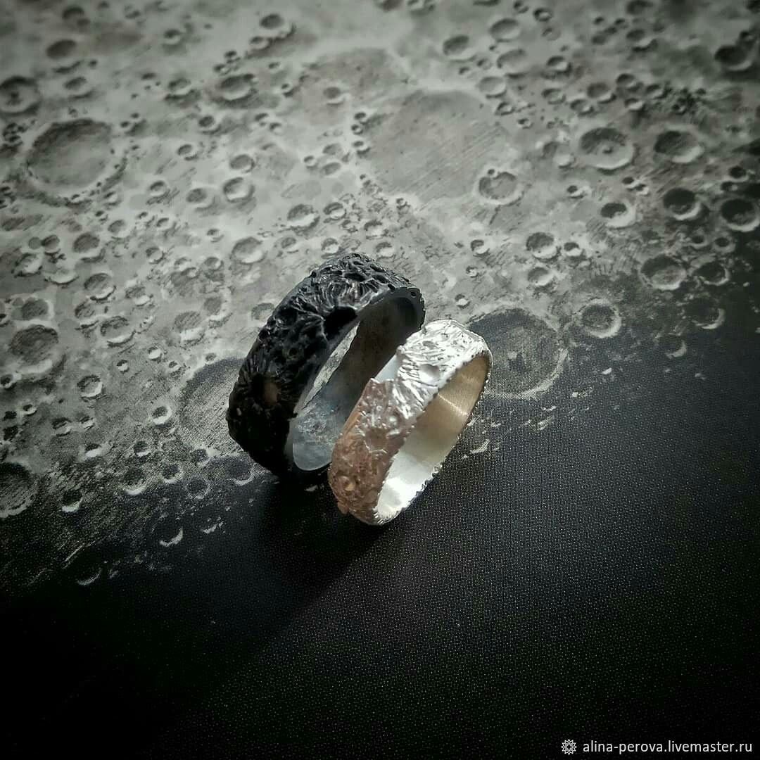 Оригинальные обручальные кольца парные