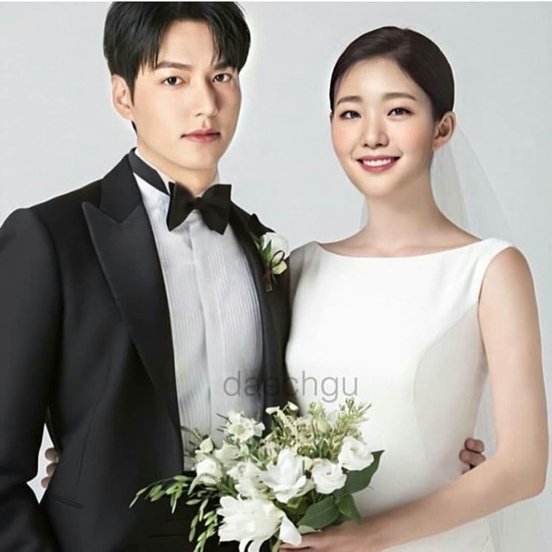 Корейские молодожены