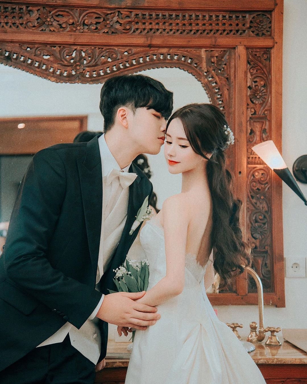 Корейские жених и невеста