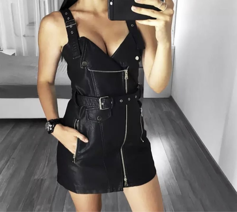 Кожаная косынка Ushatava