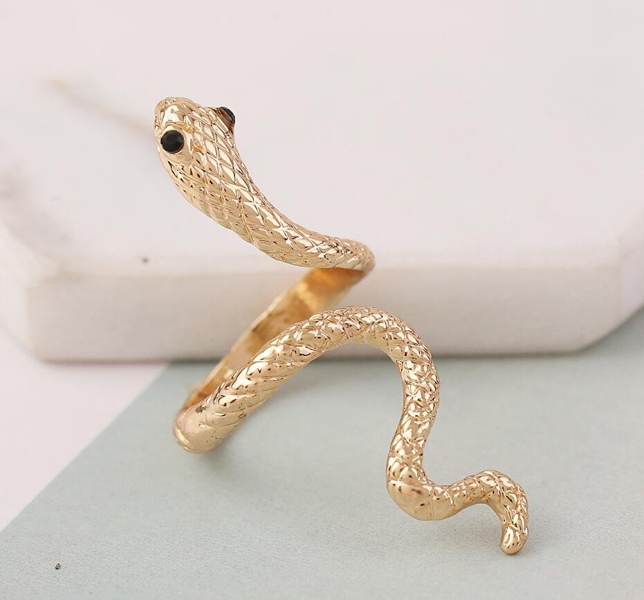 Кольцо змейка регулируемое