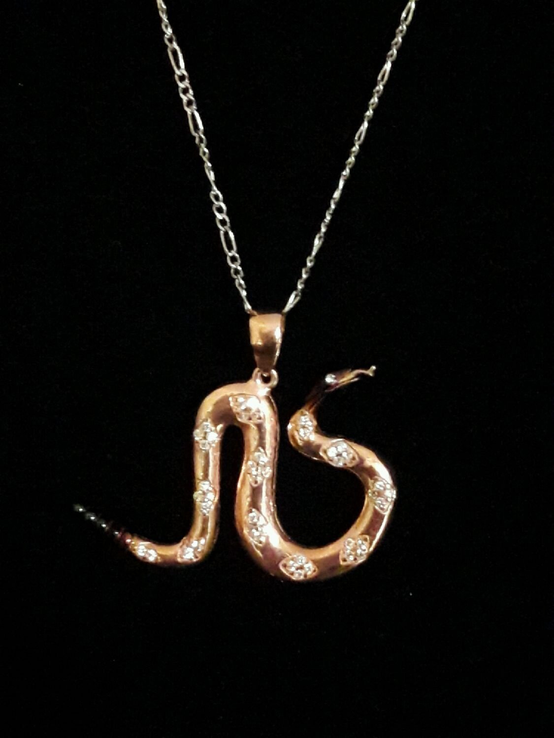 Санлайт кулон змейка