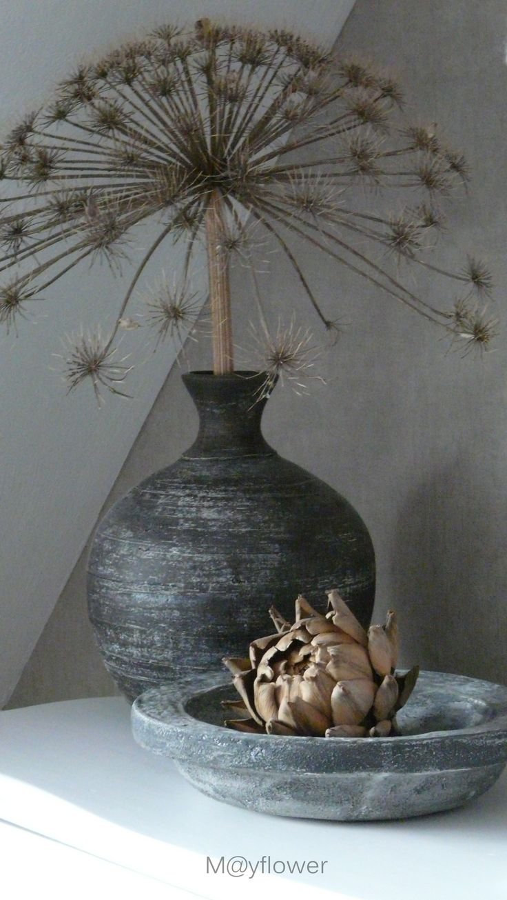 Декор из борщевика