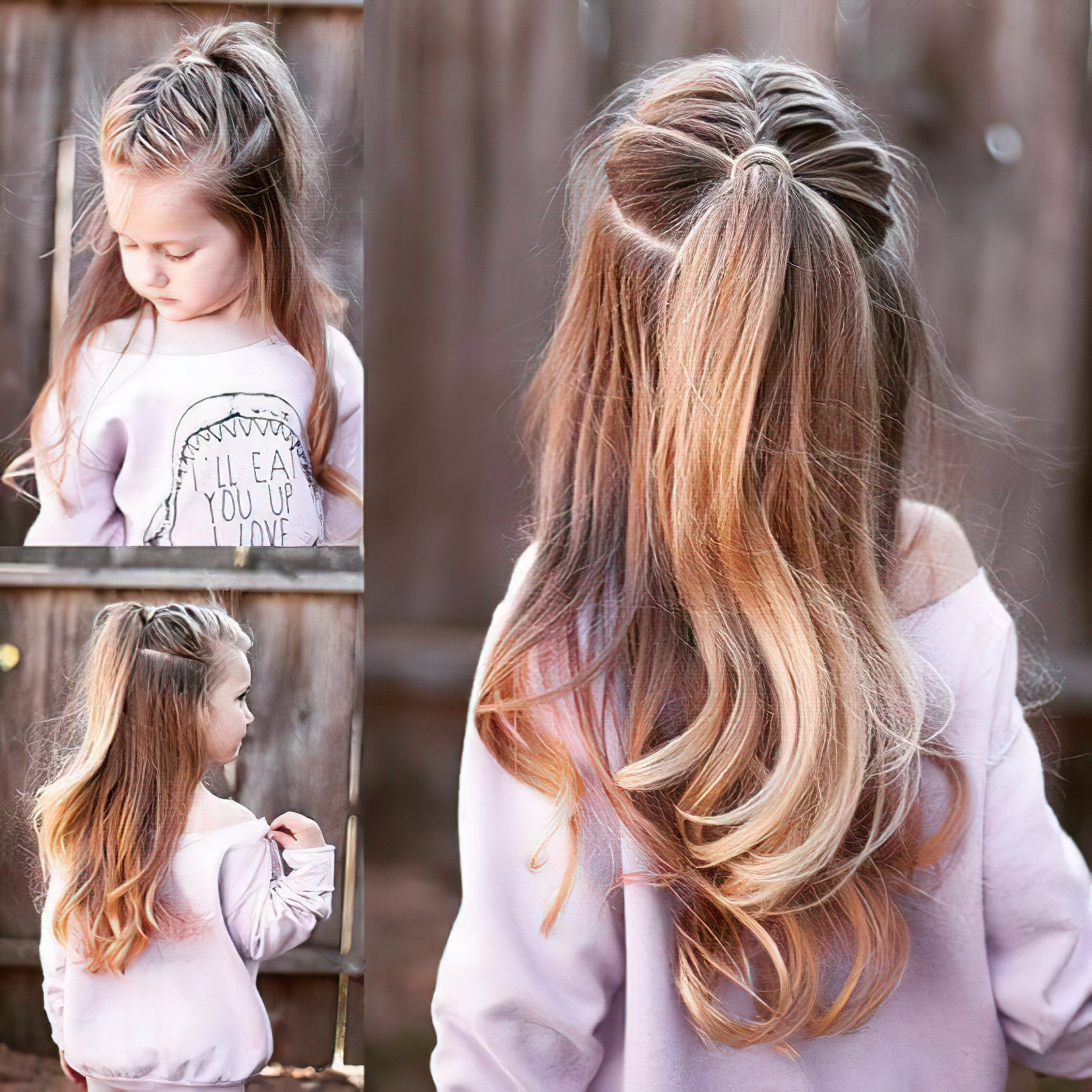 Красивые детские прически на длинные волосы