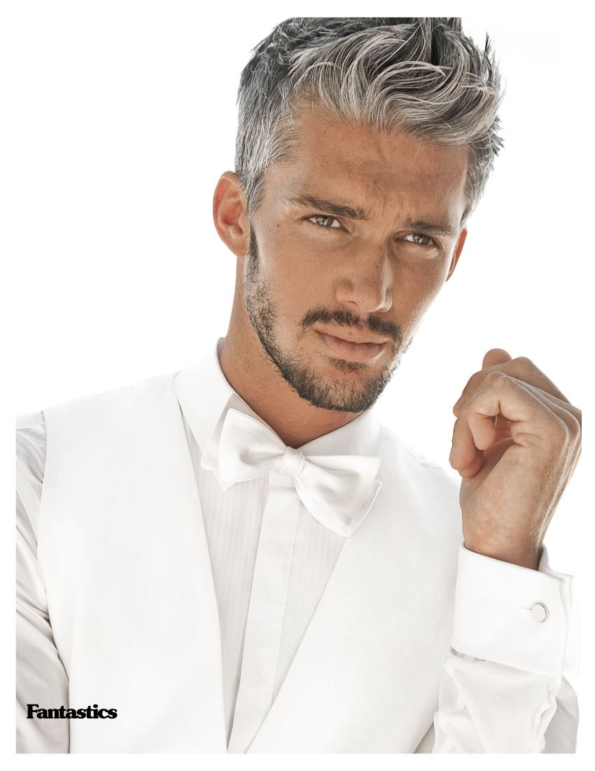 Прически с седыми волосами мужские