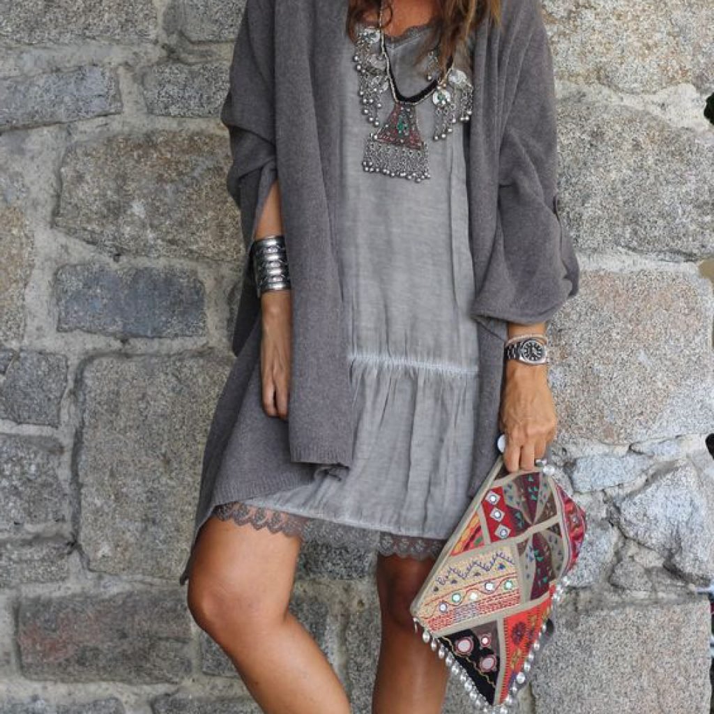 Стиль бохо повседневный