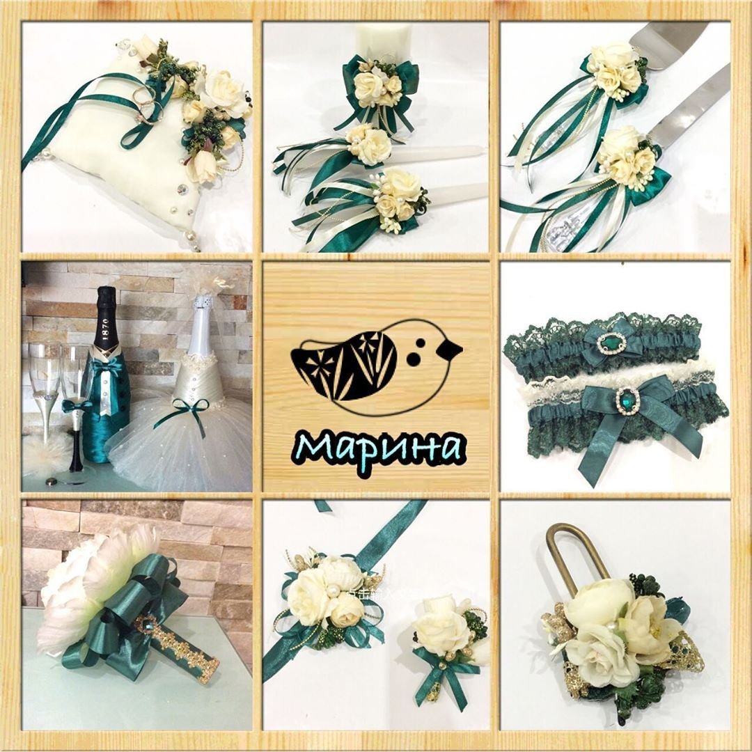 Лента Инстаграм в изумрудном цвете