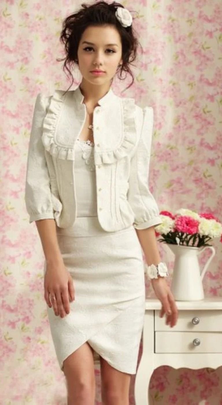 Раздельное платье на свадьбу