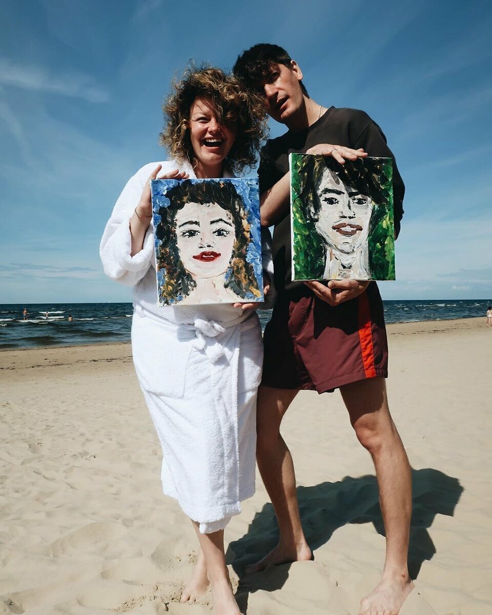 Жена Александра Гудкова Александра Гагаринская