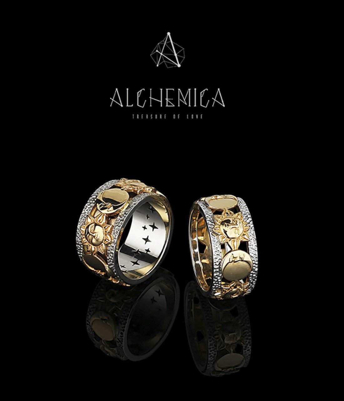 Кольца Sun for Moon