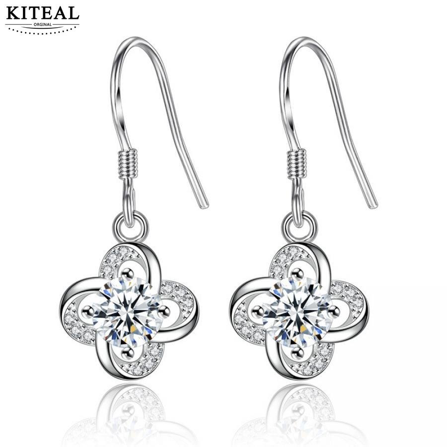 Серьги Клевер Санлайт