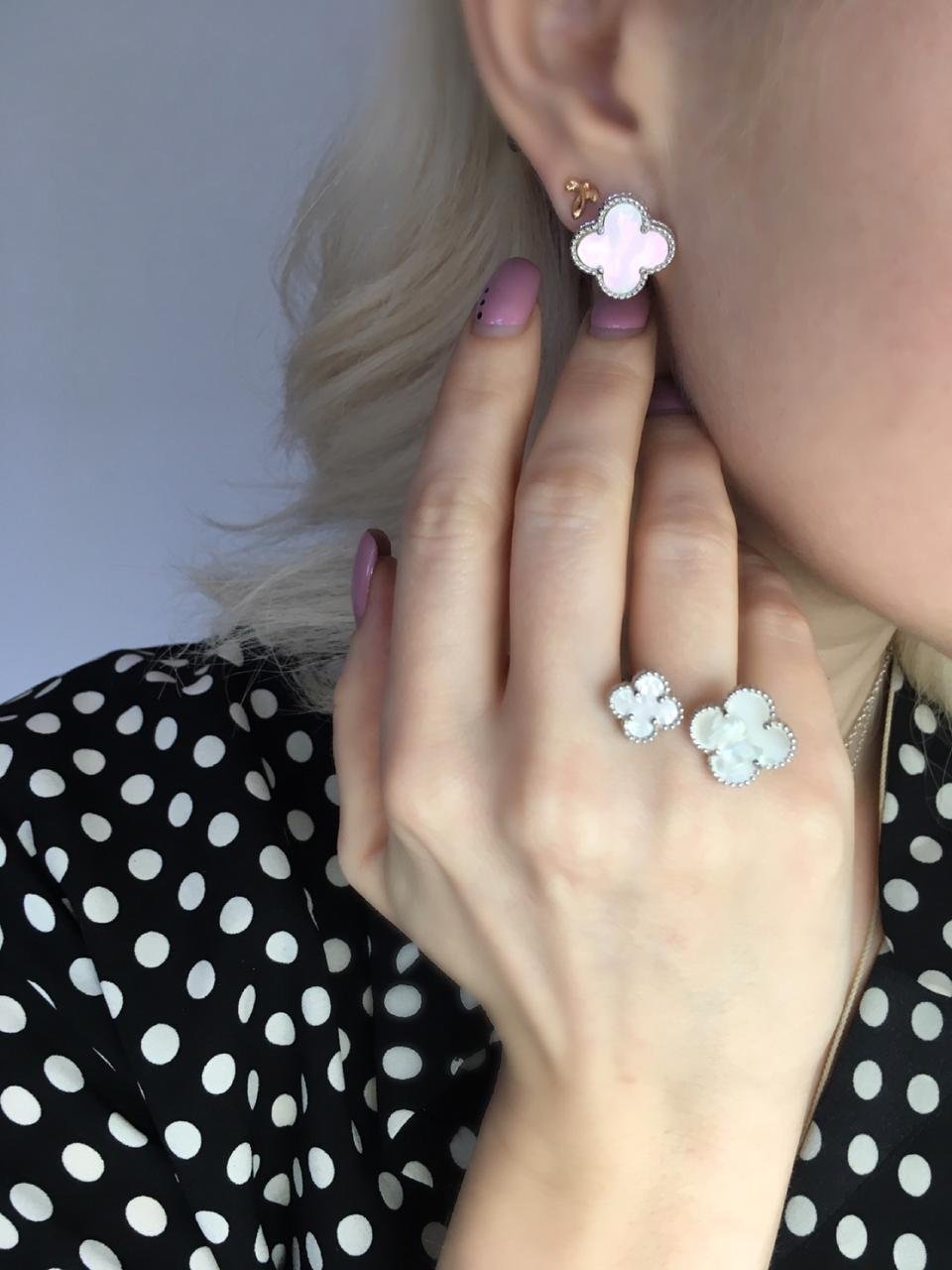 Комплект украшений Клевер