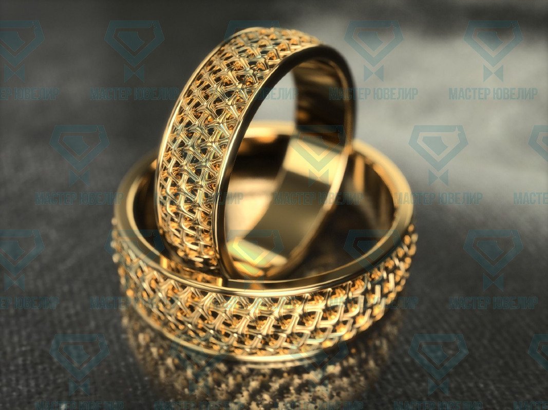 Необычные обручальные кольца