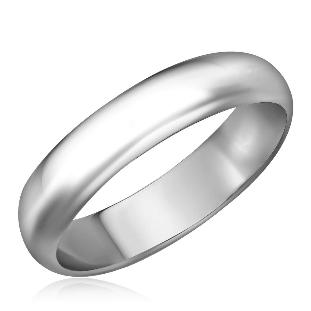 Обручальные кольца из белого золота