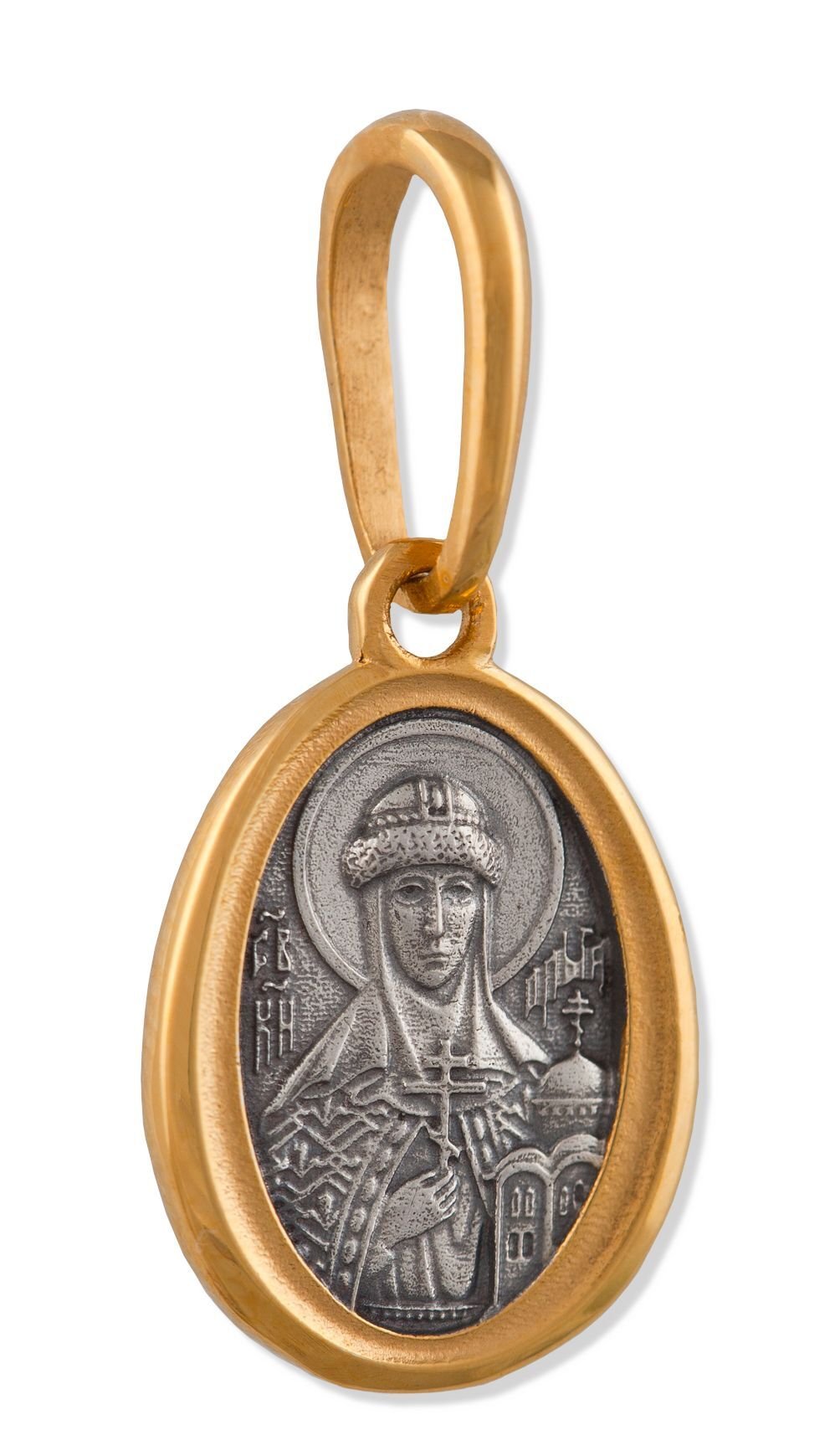 Золотая иконка княгиня Ольга