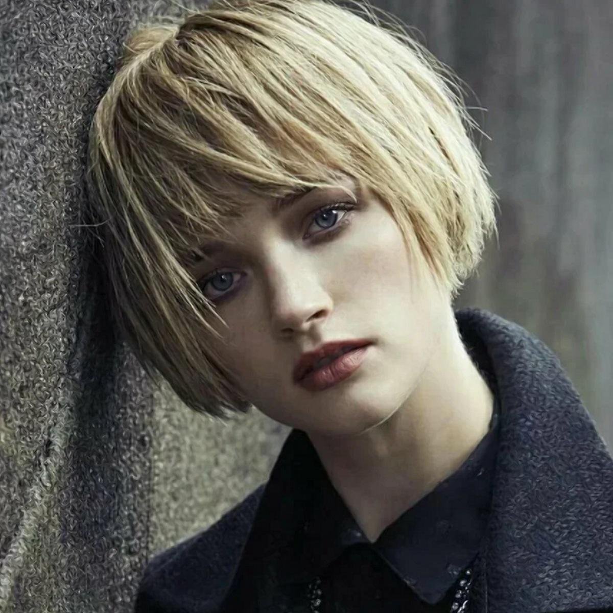 Короткая стрижка с рваной челкой