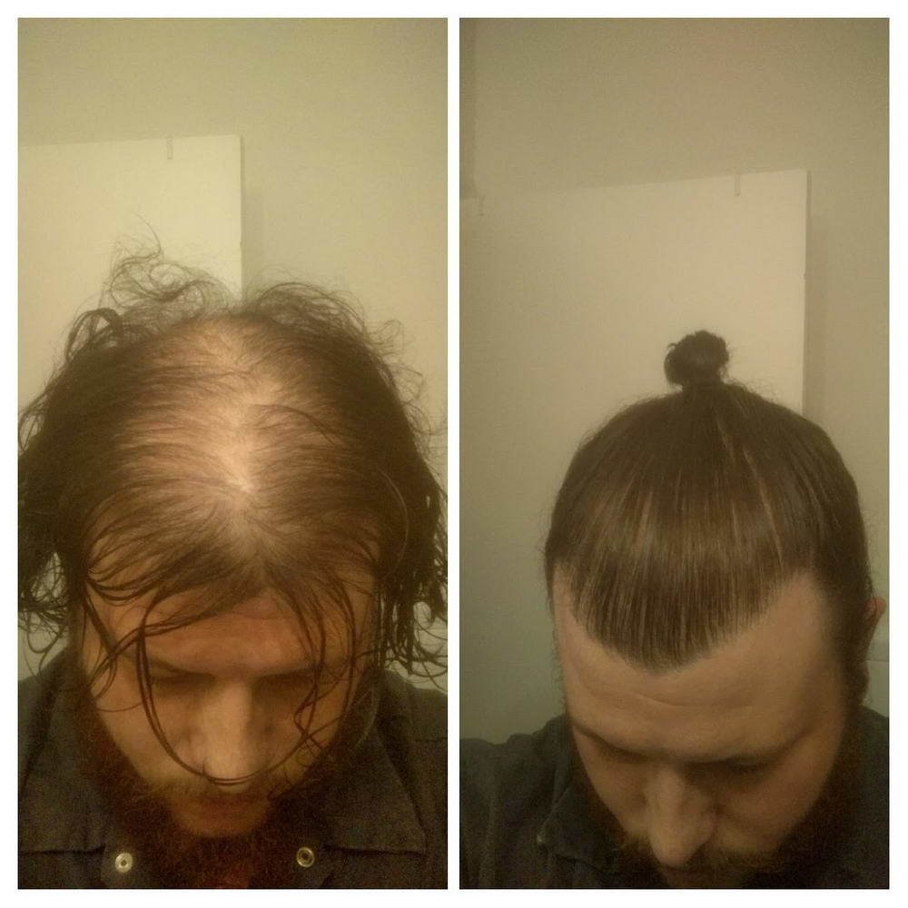 Лsсина и длинные волосы